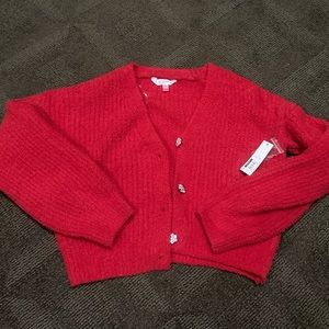 Walmart No Boundries Large cropped sweater
